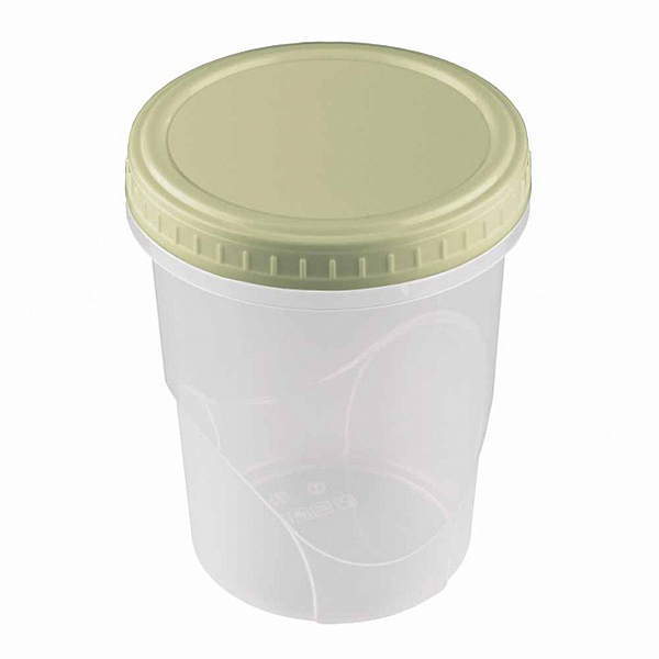 Банка с завинчивающейся крышкой "Танго" 0,9л (зеленый) (то)