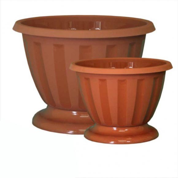 Вазон "Пальмира" 10л. (белый)(то)