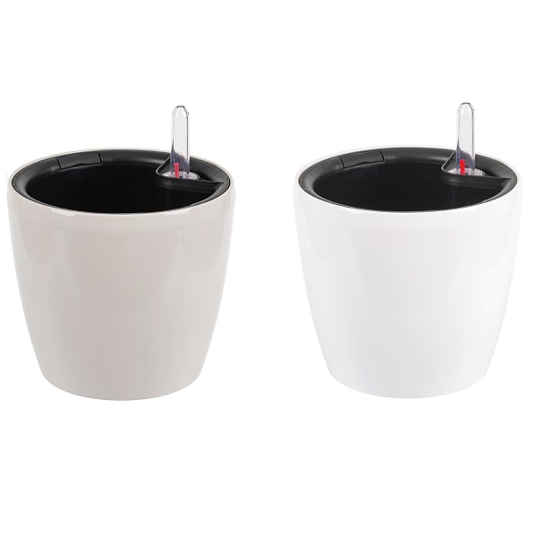 Кашпо АНФА D180мм 2л/3,2л с вставкой и с автополивом