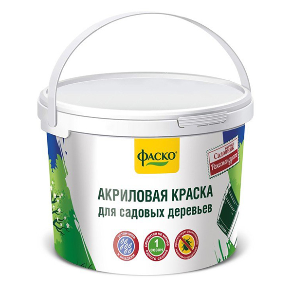 Краска для садовых деревьев ФАСКО ведро 1,2кг