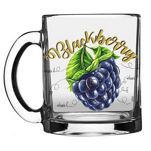 Кружка "Грин Ти" 200 мл "Полезная ежевика"