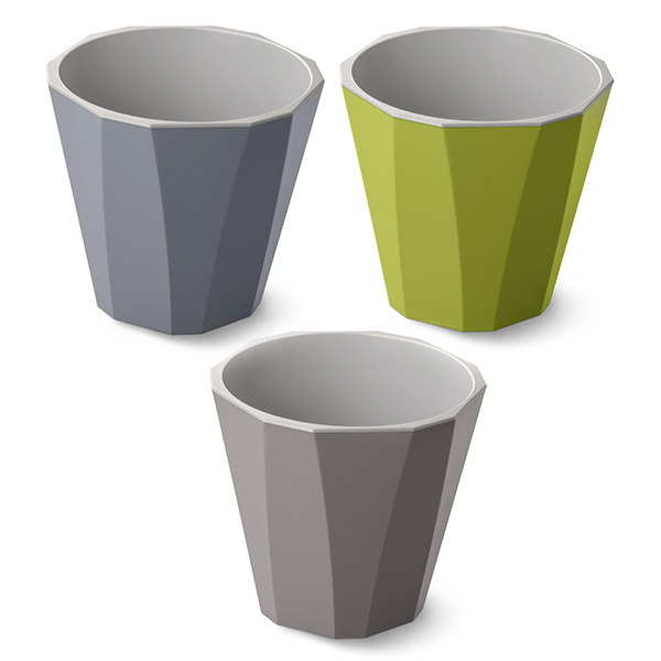 Кашпо "Палермо" со вставкой 1,8л  (то)