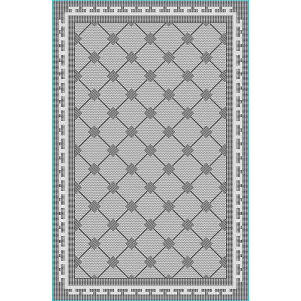 Циновка ЭКО,77022 размер 100х200,(2 м2)  цвет светло-серый, Россия