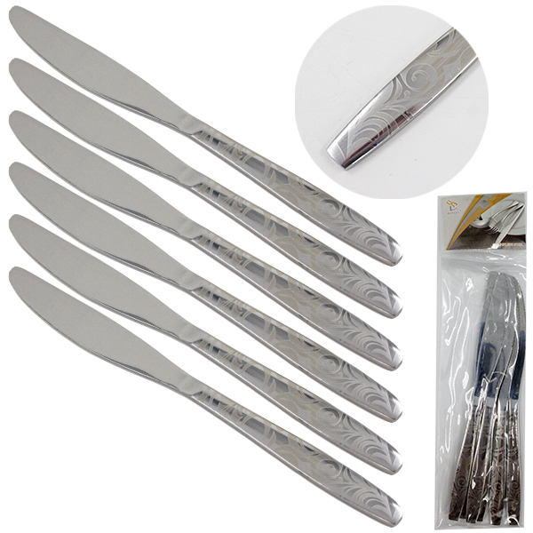 Нож столовый серия 3 (набор 6шт)