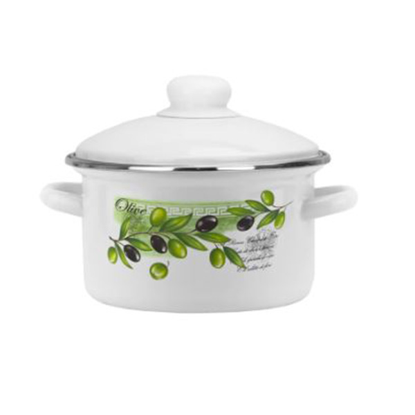 Кастрюля эмал  2,0л   01-1610/4М-Оливия-А Эмаль SELECT