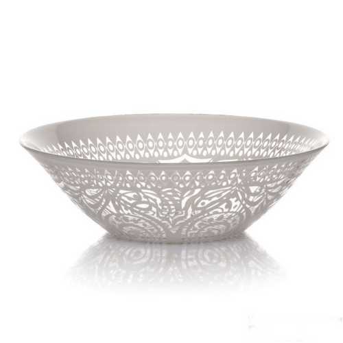 Салатник упроч. БОХО 162 мм (цв.бежевый) (рис.28769)