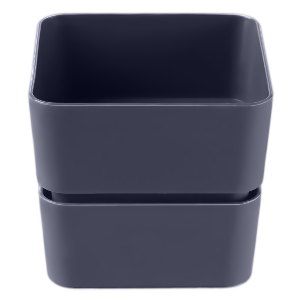 Кашпо "Фиори" 0,45л Антрацит