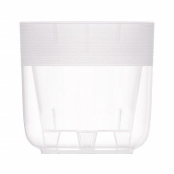 Горшок цв. "Линель" 2,7л двойной (прозрачный)