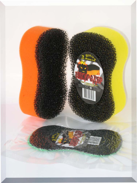 Губка массажная "ШКУРОДЕР" с антицелюлитным слоем