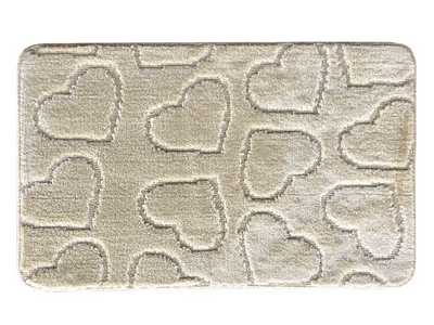 Комплект из 2 ковриков  NADA 50х80 (U 50x40), 3007, бежевый, L CADESI Турция