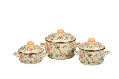 Набор из 3 пред.№07 "Луговые цветы" сферич. 1,5л, 2л, 4л.