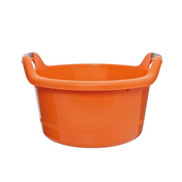 Таз 20л. круглый с ручками ЛЮКС