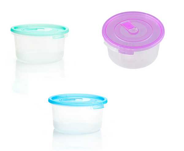 Контейнер для СВЧ 1,6л круглый с клапаном (то)