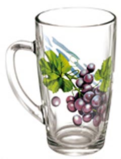 Кружка "Капучино" 400мл Виноград
