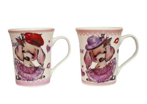 Кружка 350мл ЛЮБОВЬ