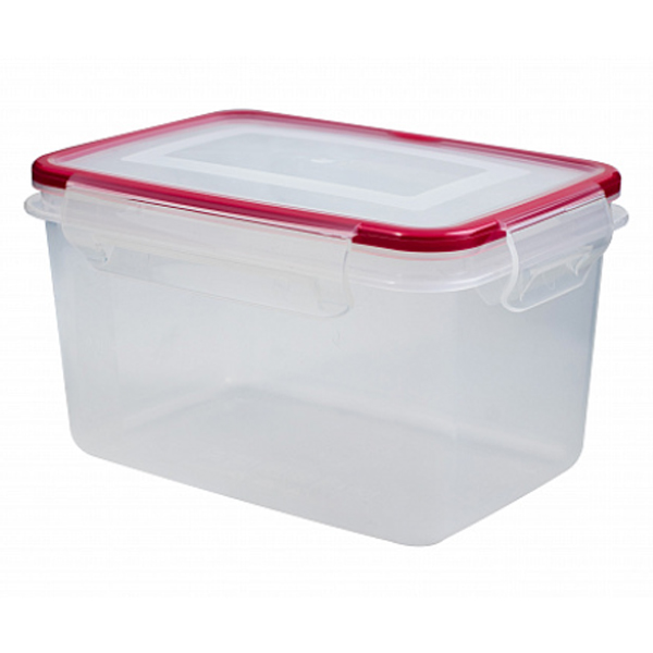 Контейнер для СВЧ 1,1л "ЭКСТРА ЛОК" S (красный) (то)