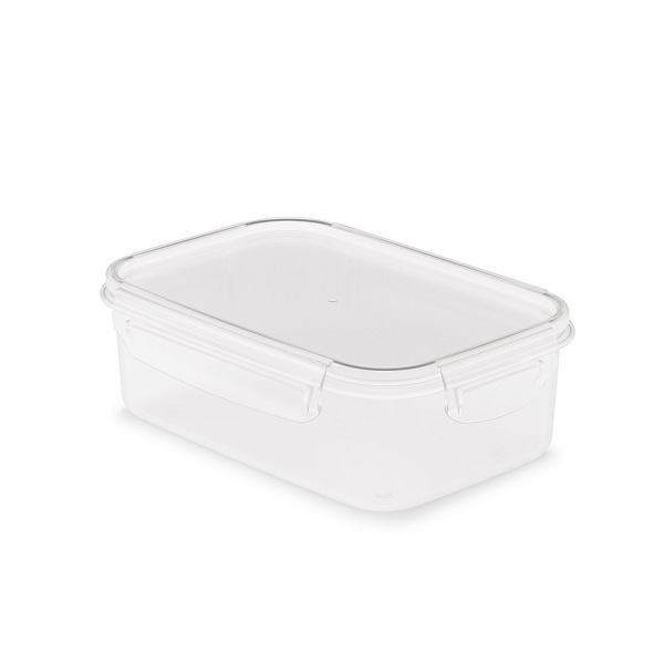 Емкость для СВЧ "Прайм" прямоуг. на защелках 1л (то)