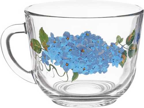 Кружка «Грамине» 300 мл "Гортензия"