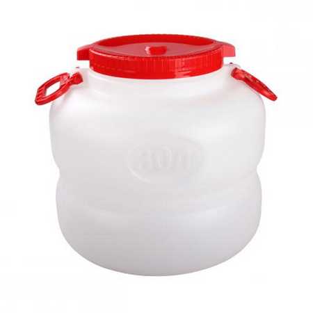 Канистра-бочка "Байкал" с навесными ручками 30л.