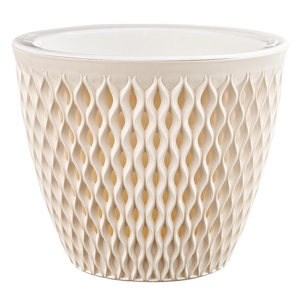 Кашпо Версаль 3л Кремовый