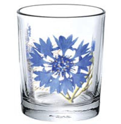 Набор стаканов 6шт. 250 мл низк "Гладкий" Васильки