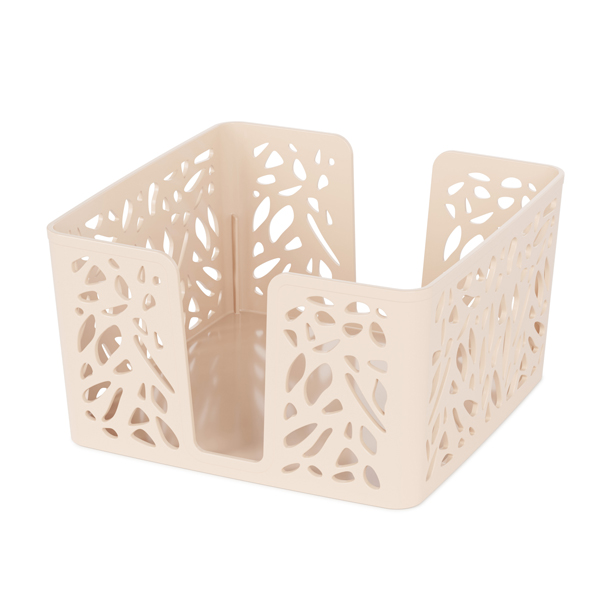 Салфетница "Лира" квадратная (бежевый)