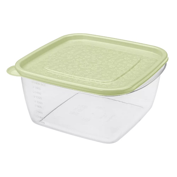 Контейнер "Арт-Декор"  2,1л. зел.