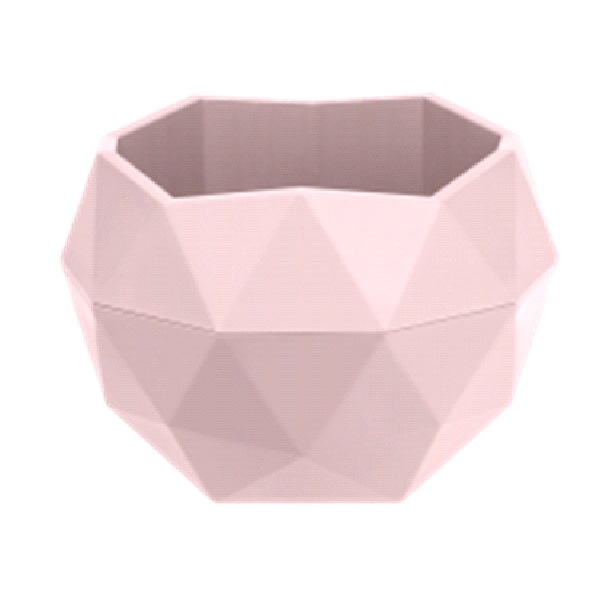 Кашпо Топаз 0,17л Бежево-розовый