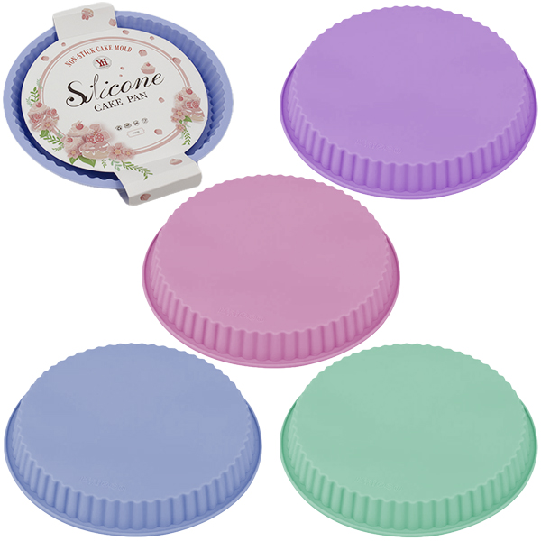 Форма для выпечки силиконовая Ø-27см h-3см