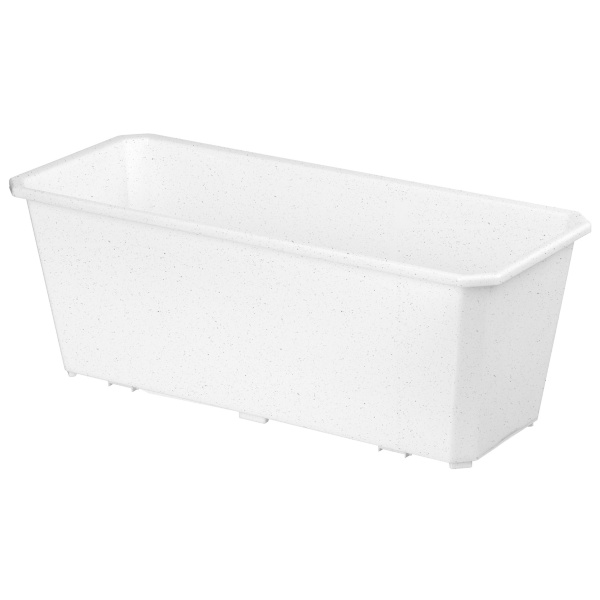 Ящик балконный "Basil", 40см (мраморный)