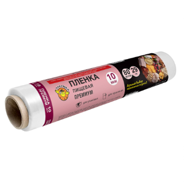 Пленка пищевая 29см*80м ПРЕМИУМ Пленка пищевая 29см*80м ПРЕМИУМ