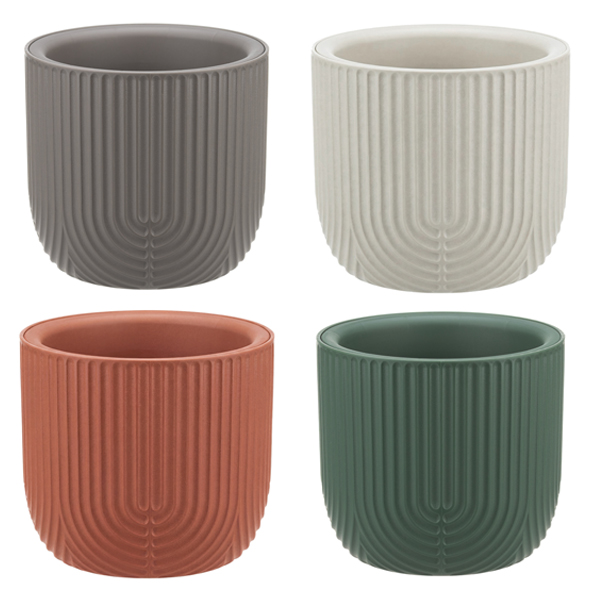 Кашпо РАМОНА D280мм 7,8л со вставкой