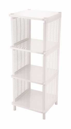 Этажерка универсальная "Лайт"4-х секцион. (белый)(то)