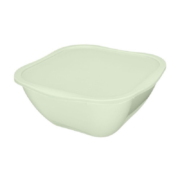 Салатник PERFECT 3л с крышкой (Зеленый)(то)