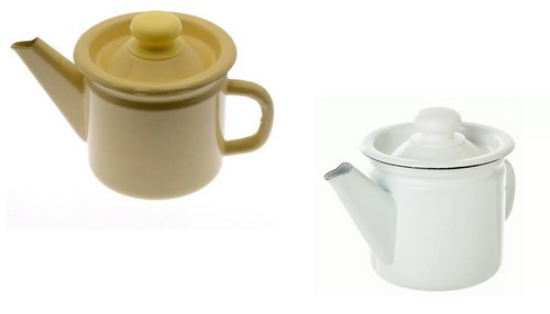 Чайник эмал 1,0л б/рис С42707.3, С42707.3П