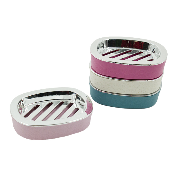 Мыльница овальная 13*9см, пластик