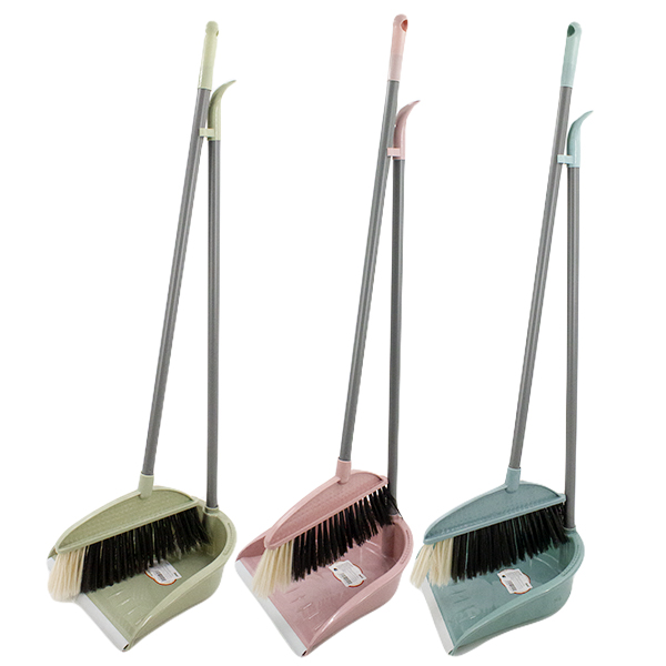 Щетка+совок с длинной ручкой ЛЕНИВКА (Щ-30см h-80см / С-25см h-75см)