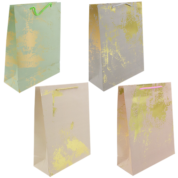 Пакет подарочный бумажный МОДНЫЙ 26*10*32см