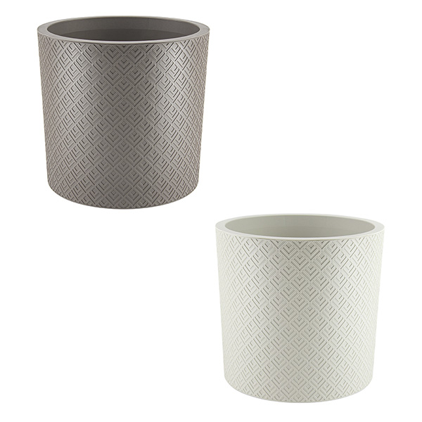 Кашпо ЭТНА D380мм 24л с вставкой