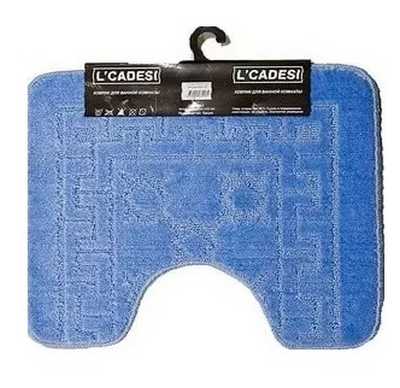 Коврик из полипропилена на латексной основе, "L'CADESI MONO", 42х55см с вырезом