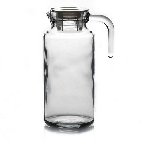 Кувшин БЕЙСИК  1,3л с прозрачной пластик.крышкой