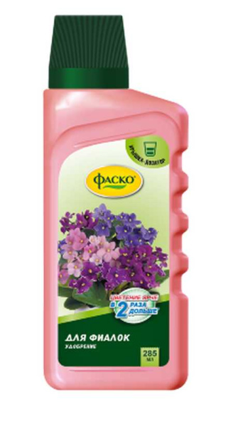 Удобрение жидкое Фаско Цветочное счастье  минеральное для Фиалок и примулы 285 мл