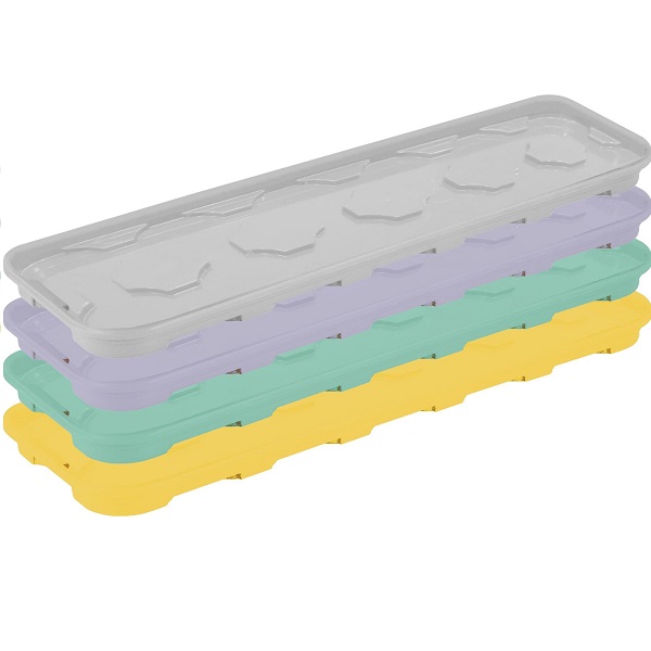 Поддон для пласт/торф. горшочков для рассады 12х200мл микс (то)