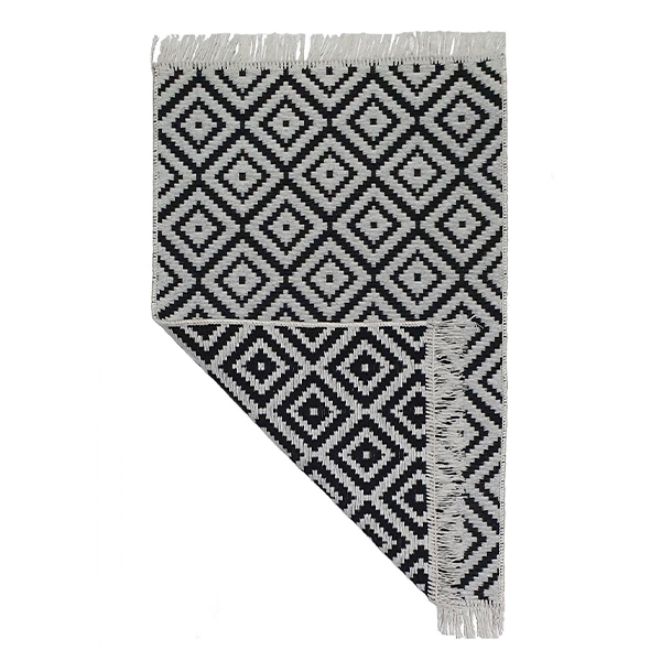 Коврик из хлопка  KILIM GOLD 80х150  серый, Турция