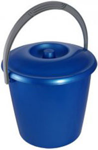 Ведро "Соло" 10л. с крышкой (то)