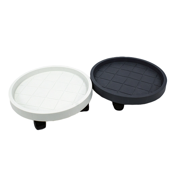 Подставка для цветов на колесах, 32см