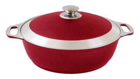 Кастрюля-жаровня 3л ДП (бордо)