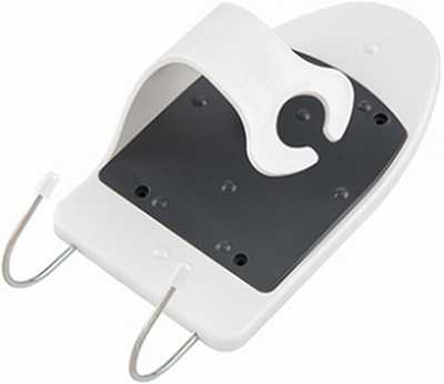 Держатель для утюга (мокрый асфальт, снежно-белый) (то)