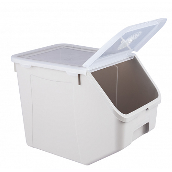 Контейнер для овощей 9л (бежевый) (то)