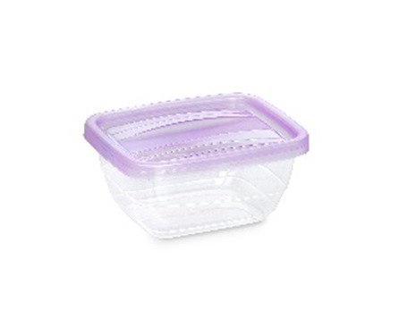 Контейнер прямоугольный Fresco 250мл (Лаванда) (110*84*50мм) (то)